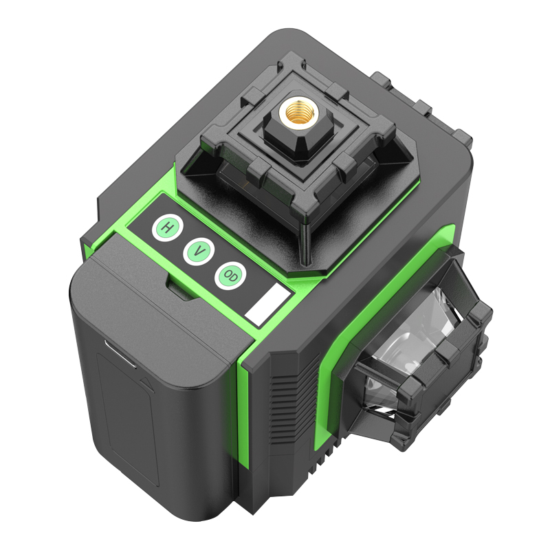 Laser Level 16 Lines 4D Green - Bester Preis Mini 3/4D Laser-Nivelliergerät 12/16