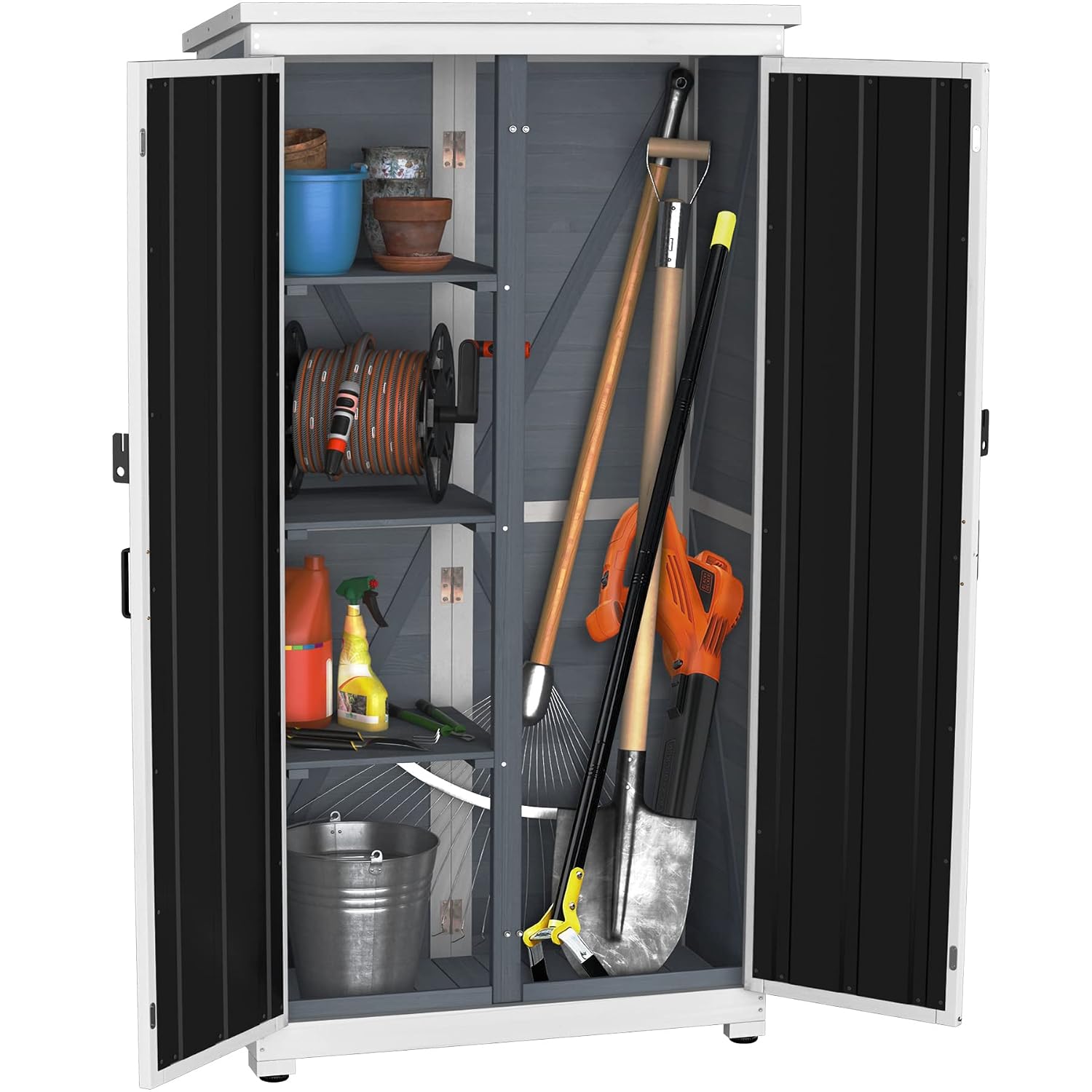 Outdoor-Aufbewahrungsschrank a – Garden Tools Bewertung und Preis