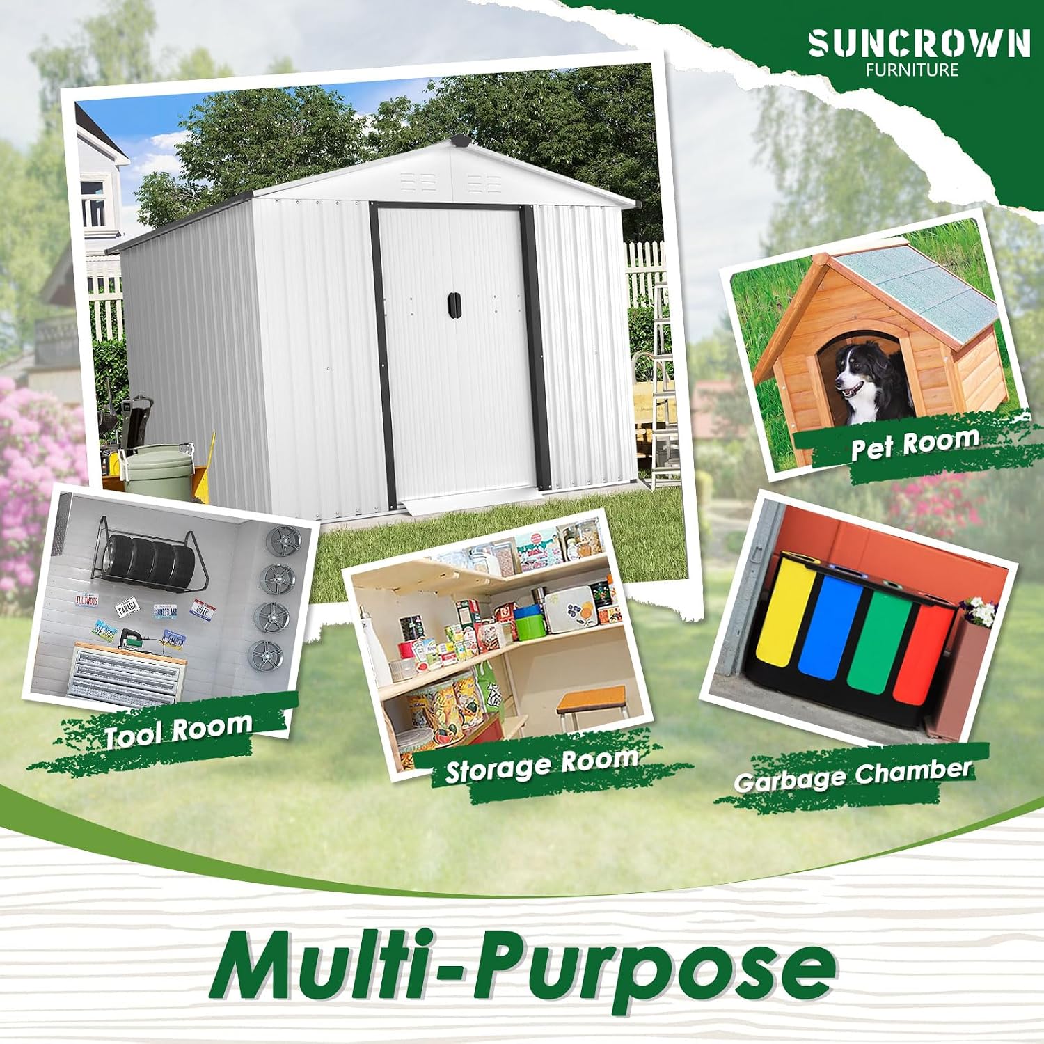 Gartenschuppen 6x8 FT mit Schi – Garden Tools Bewertung und Preis