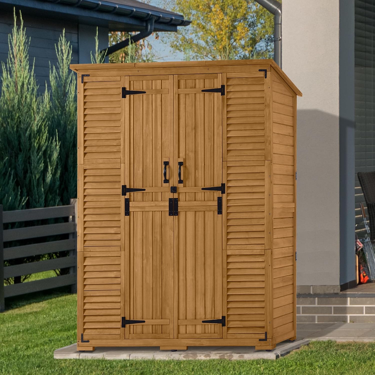 Outdoor-Aufbewahrungsschrank m – Garden Tools Bewertung und Preis