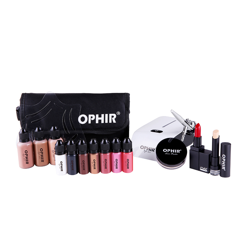 OPHIR Pro Make-Up Set 0,3mm Ai – Airbrush Kit With Mini Compressor Bewertung und Preis