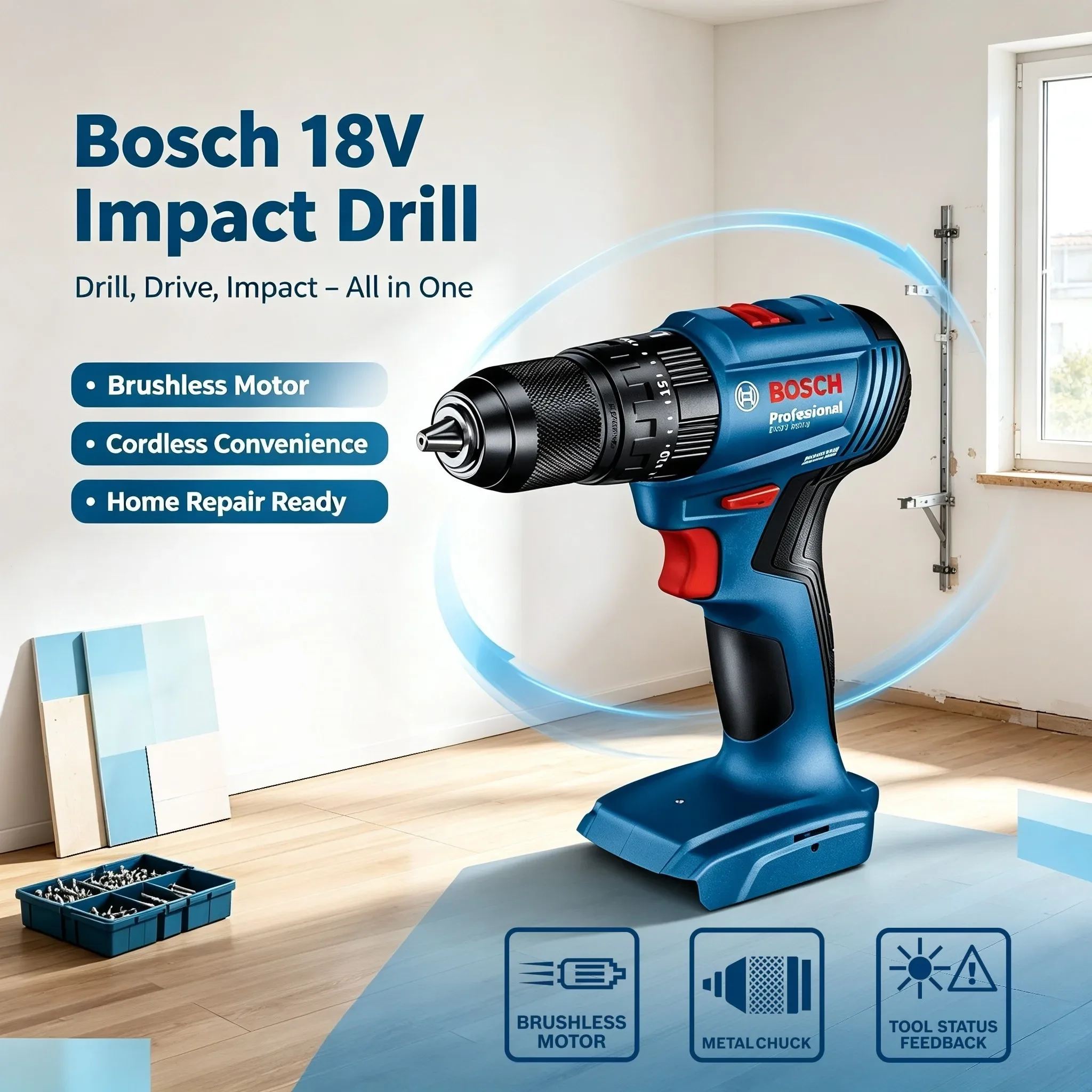 Bosch GSB 185-LI 18V Bürstenlo – Brushless Cordless Electric Drill 18V Bewertung und Preis
