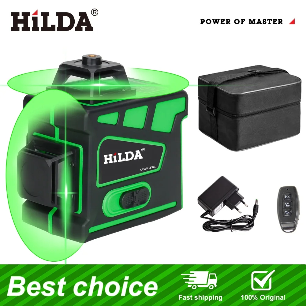 HILDA 16/12 Linien Superleistu – Laser Level 16 Lines 4D Green Bewertung und Preis