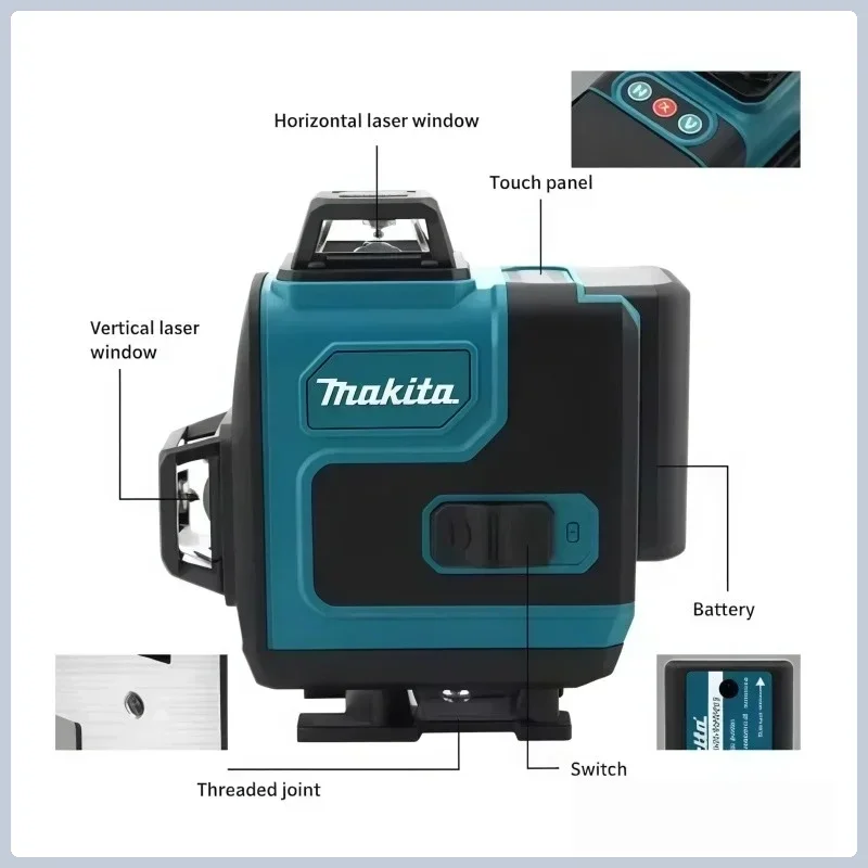 5,0 Ah Max Makita 40V Akku Mak – Laser Level 16 Lines 4D Green Bewertung und Preis