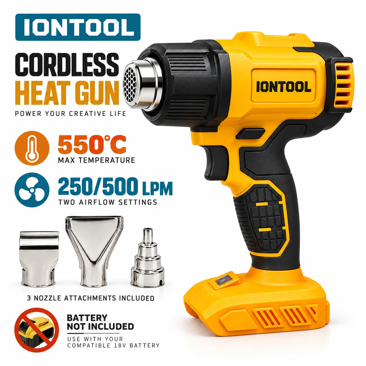 IONTOOL Bürstenloser Akku-Heiß – Cordless Heat Gun For Shrink Tubing Bewertung und Preis